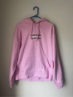 Supreme X Burberry Box logo Hoodie